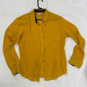 Banana Republic Silk Button-Up Blouse